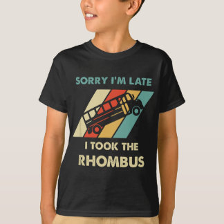 Ik nam de Rhombus Funny Wiskunde Nerd Funny Wiskun T-shirt