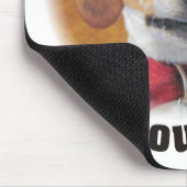 Ik nam de schuld van je zwakke Beagle-hond Mousepa Muismat (Hoek)