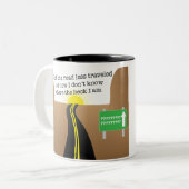 Ik nam de weg minder gereisde Mok (Voorkant links)