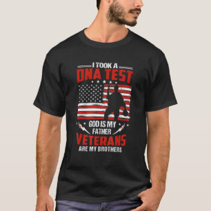 Ik nam een DNA test... is mijn vader veteranen... T-shirt