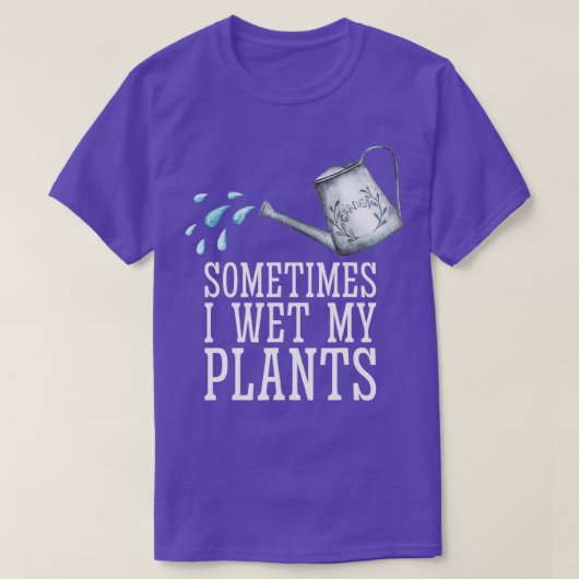 Ik nat Mijn Planten shirt (Design voorkant)