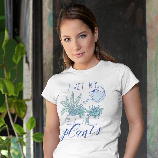 Ik nat Mijn Planten T-shirt