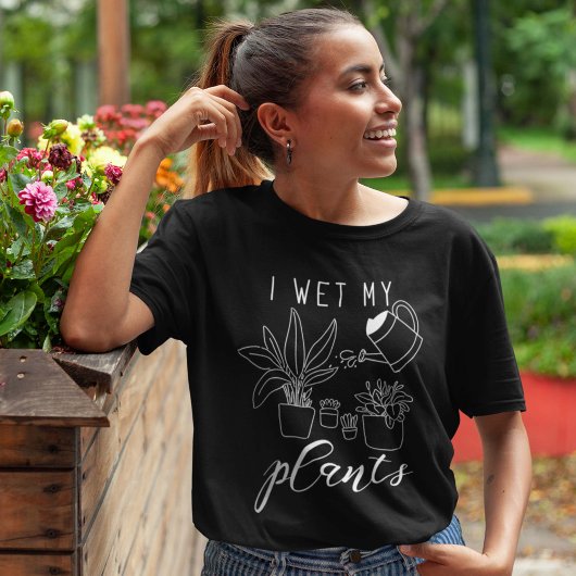 Ik nat Mijn Planten T-shirt