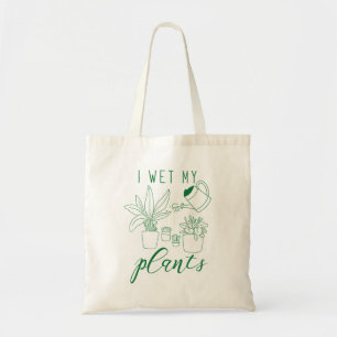Ik nat Mijn Planten Tote Bag