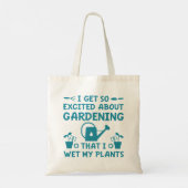 Ik nat Mijn Planten Tote Bag (Achterkant)