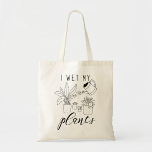 Ik nat Mijn Planten Tote Bag