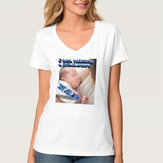 IK NEEM 23 UUR NAP T-SHIRT (Voorkant)