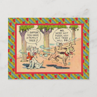 Ik neem aan dat je een stamboom hebt. briefkaart