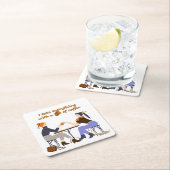 Ik neem alles mee met koffie Quote Girls Friends Kartonnen Onderzetters (Insitu)