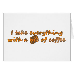 Ik neem alles met een beetje koffie (© Mira)