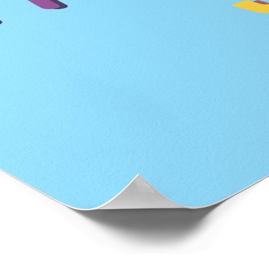 Ik neem altijd de zon mee poster (Hoek)