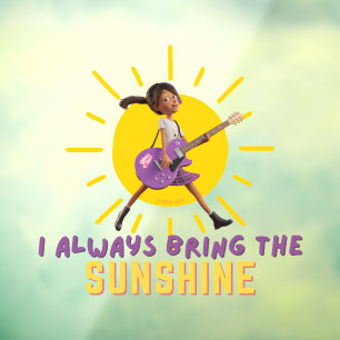 Ik neem altijd de zon mee raamsticker