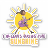 Ik neem altijd de zon mee sticker (Voorkant)