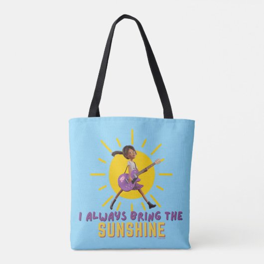 Ik neem altijd de zon mee tote bag (Achterkant)