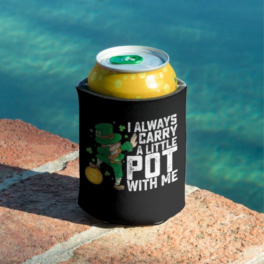 Ik neem altijd een potje mee St. Patrick's Blikjeskoeler (Insitu Zwembad)