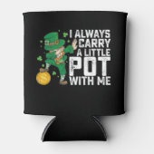 Ik neem altijd een potje mee St. Patrick's Blikjeskoeler (Voorkant)