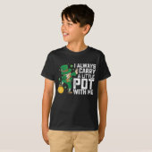 Ik neem altijd een potje mee St. Patrick's T-shirt (Voorkant volledig)
