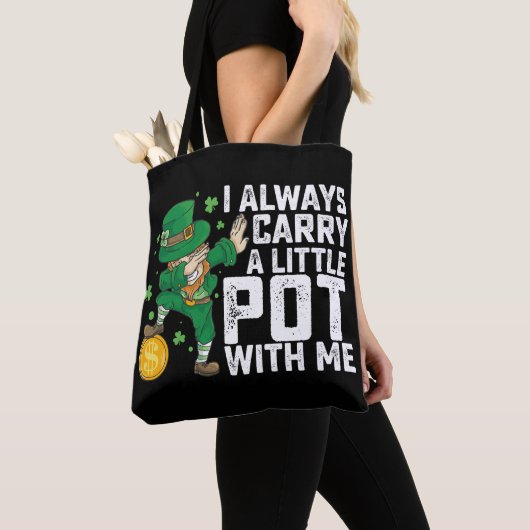 Ik neem altijd een potje mee St. Patrick's Tote Bag (Dichtbij)