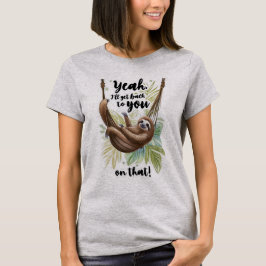Ik neem contact met je op Tri-Blend shirt