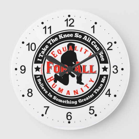 Ik neem de knie grote klok (Voorkant)