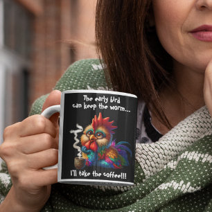 Ik neem de koffie! grote koffiekop