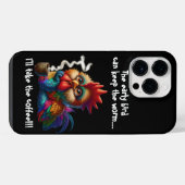 Ik neem de koffie iPhone hoesje (Achterkant horizontaal)