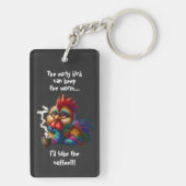 Ik neem de koffie sleutelhanger (achterkant)