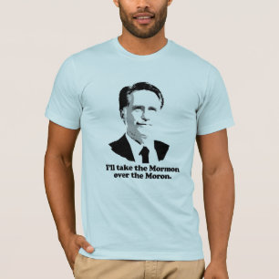 IK NEEM DE MORMON OVER MORON.png T-shirt