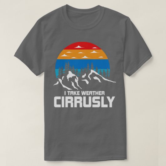 Ik neem de weerscirkel t-shirt (Design voorkant)
