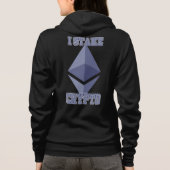 Ik neem deel aan Crypto Ethereum Validator Legacy  Hoodie (Achterkant)