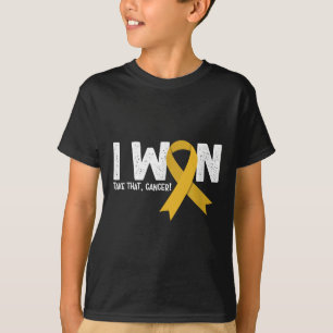 Ik neem die kanker, overlevende kinderkanker t-shirt