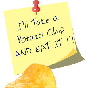 Ik Neem Een Aardappelchip Funny Quote Mok