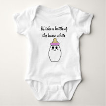 Ik neem een fles van het huis wit - roze