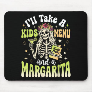 Ik neem een kindermenu en een Margarita Muismat