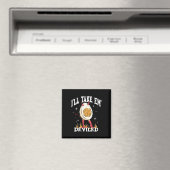Ik neem Em Deviled Autumn Thanksgiving Funny Dev Magneet (Insitu (Vaatwasser))