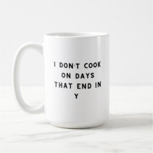 Ik neem geen dagen mee die eindigen in Y, grappig 