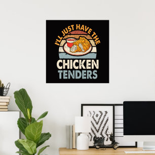 Ik neem gewoon de kipfilets poster