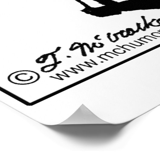 Ik neem het 21ste amendement over poster (Hoek)