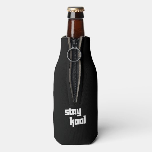 Ik neem je bier - fles koeler (Fles Achterkant)