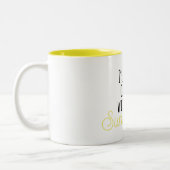 Ik neem koffie met mijn Sunshine Coffee Mok (Links)
