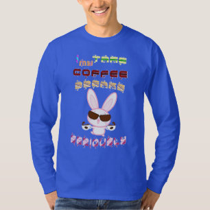 Ik neem mijn koffiepauze serieus t-shirt