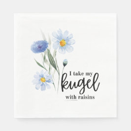 Ik neem mijn Kugel met rozijnen Servet