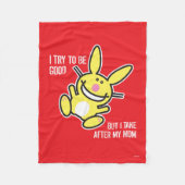 Ik neem mijn moeder na fleece deken (Voorkant)