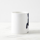 Ik neem mijn zwarte Mok - Black Pug (Center)