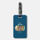 Ik neem onze beslissingen bier bagagelabel (Achterkant verticaal)