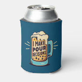 Ik neem onze beslissingen bier blikjeskoeler (Blikje Achterkant)