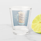 Ik neem onze beslissingen bier shot glas (Achterkant)