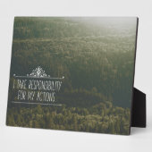 Ik neem verantwoordelijkheid fotoplaat (Zijkant)