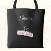 Ik negeer je niet. Ik ben ergens anders, in een bo Tote Bag