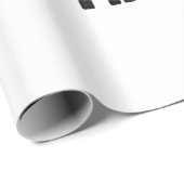 Ik negeerde je eerste keer prima grappig sarcastis cadeaupapier (Rol Hoek)